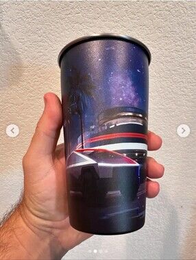 Tesla Diner exclusive Cybertruck Metal  Tumblers Cup